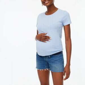 J. Crew Denim Maternity Shorts Size 32 Style BF779